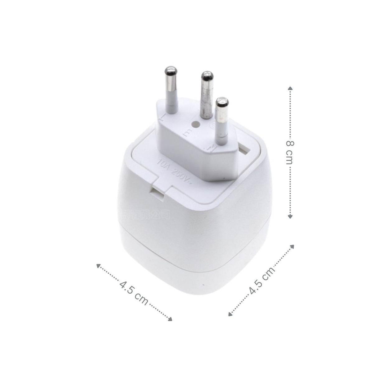 Steckdosenadapter Schuko zu Schweiz Konvertierungsstecker Adapter