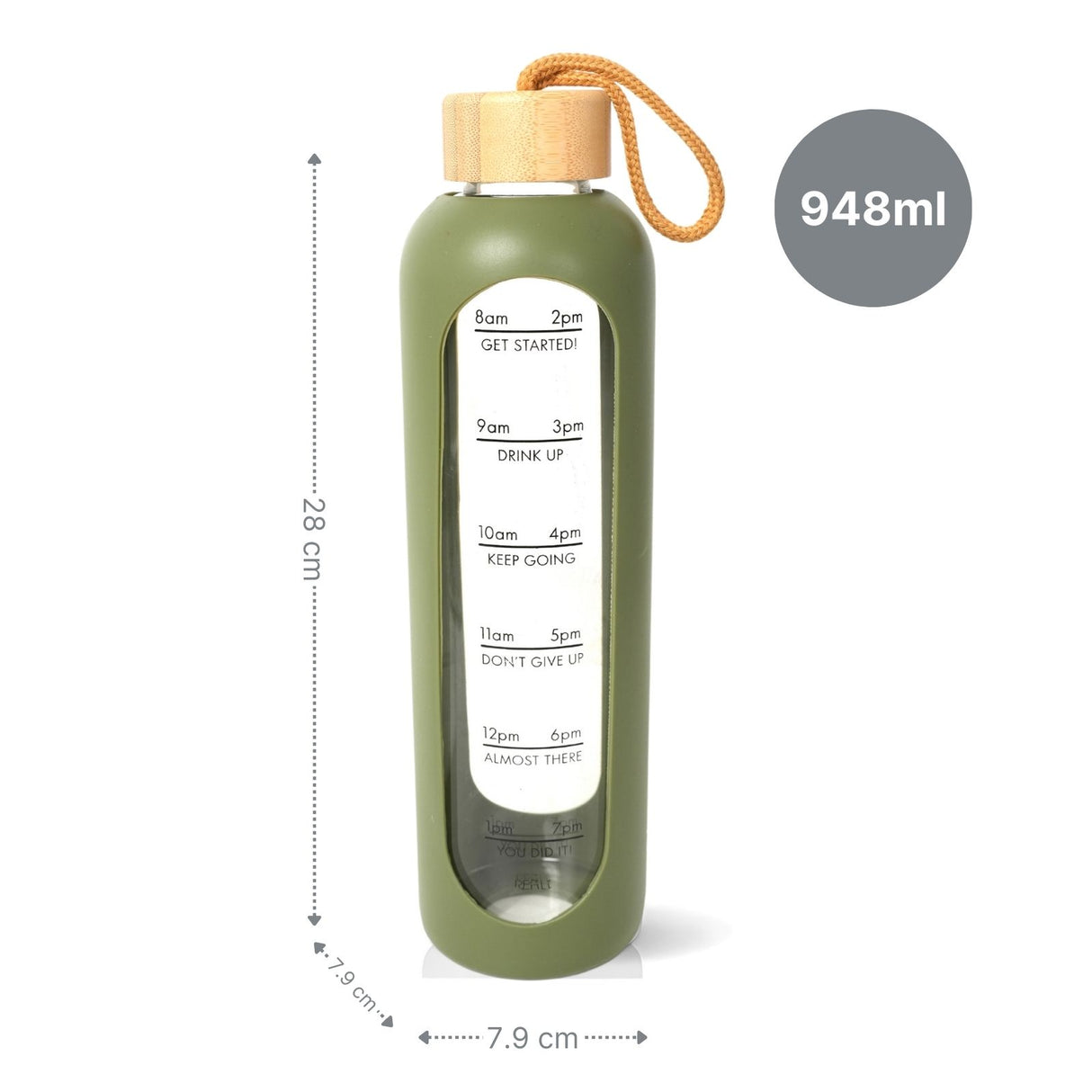 Sportflasche Trinkflasche Getränkeflasche Wasserflasche Glasflasche