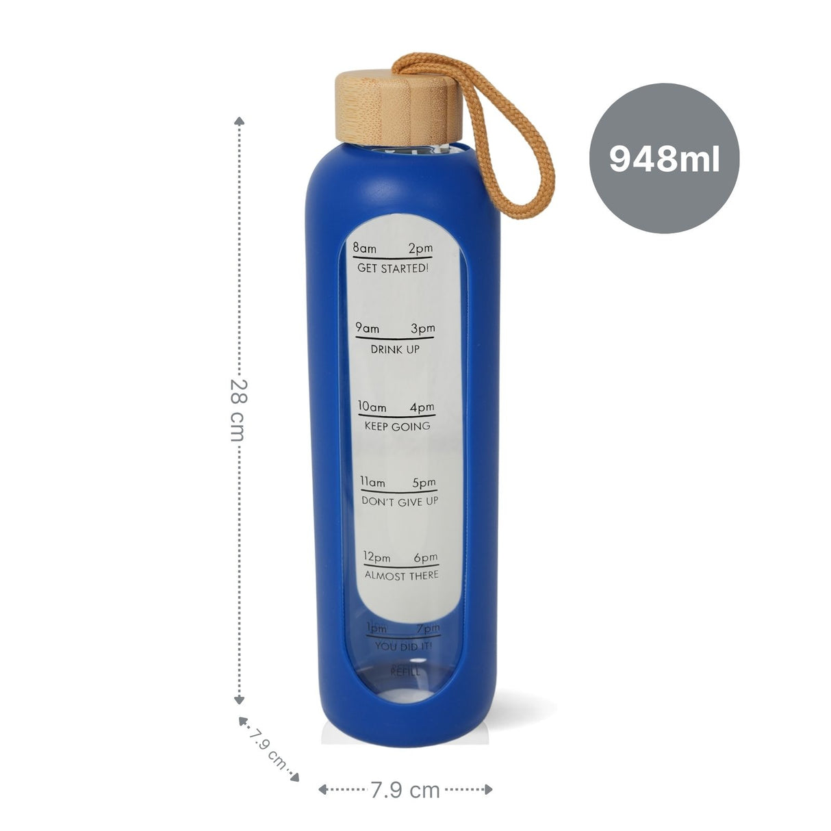 Wasserflasche Sportflasche Trinkflasche Getränkeflasche Glasflasche