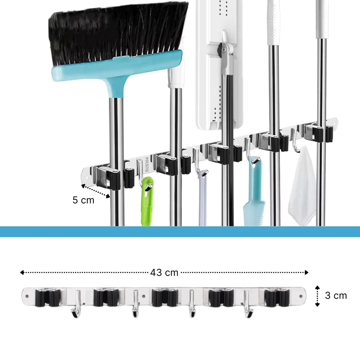 Werkzeugleiste Geräteleiste Gerätewandhalterung Gerätehalter Organizer