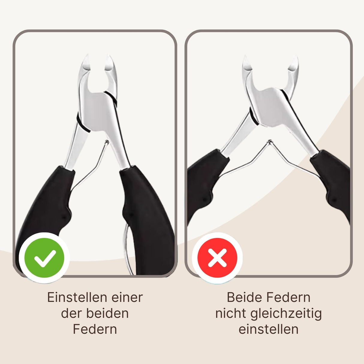 Pediküre-Clipper Maniküre-Clipper Nagelknipser Nagelschere Nagelzange Nagelschneider