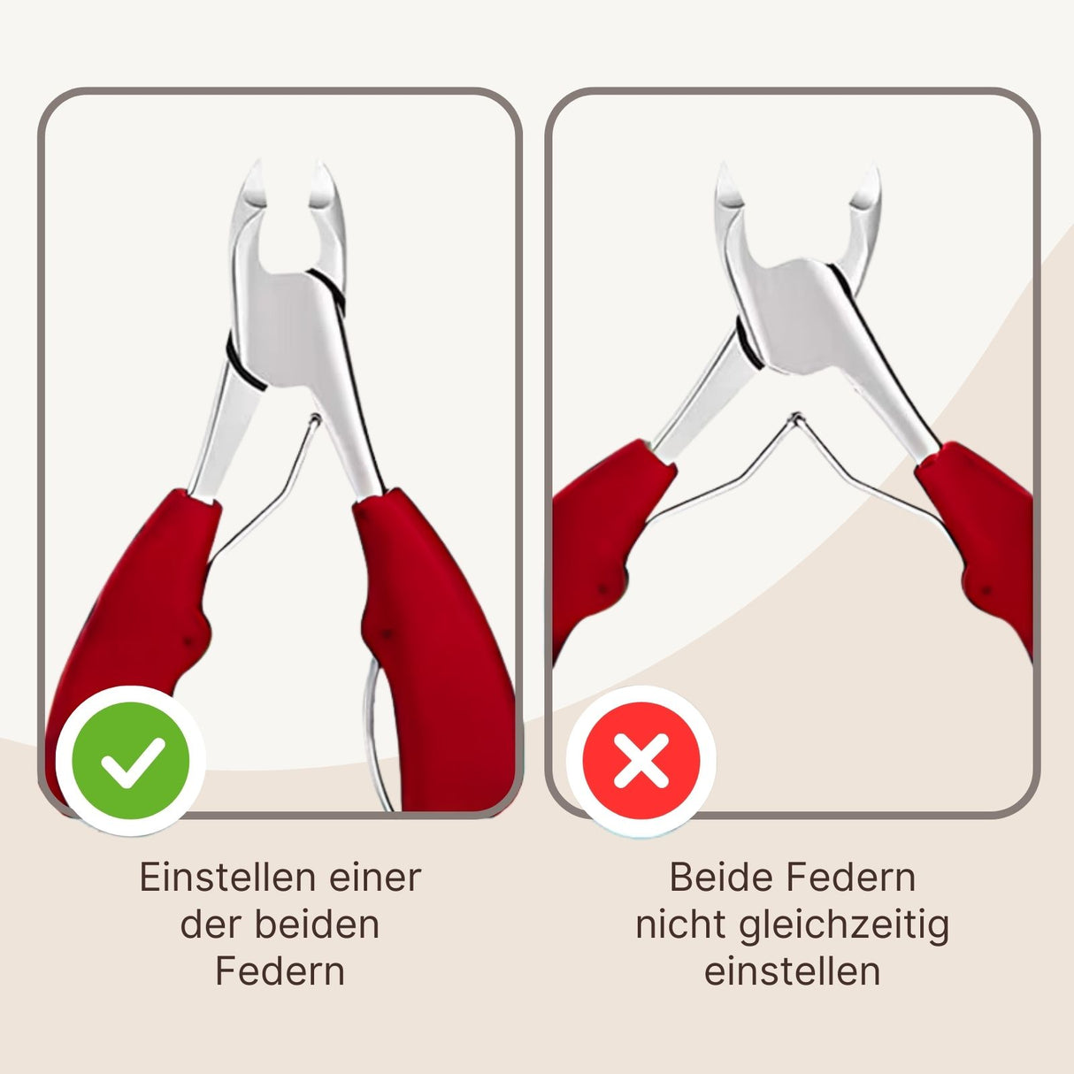 Maniküre-Clipper Nagelschere Nagelzange Nagelknipser Nagelschneider Pediküre-Clipper