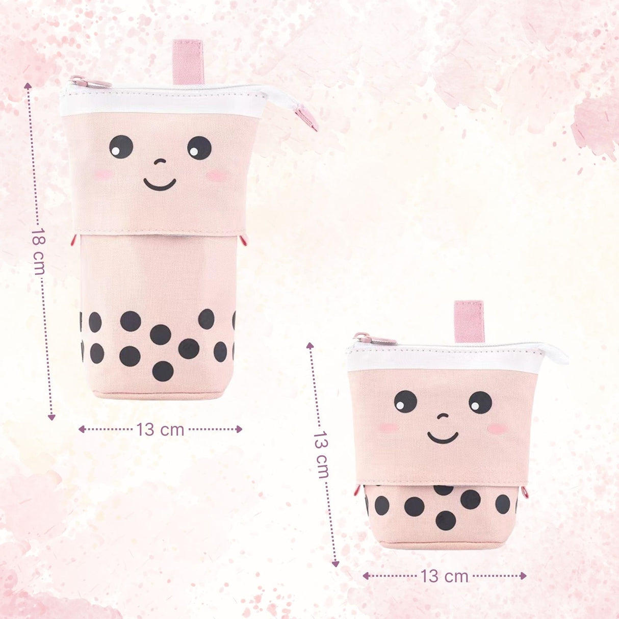 Stehendes Federmäppchen Pop Up-Stiftehalter Verstellbares Schlamperetui