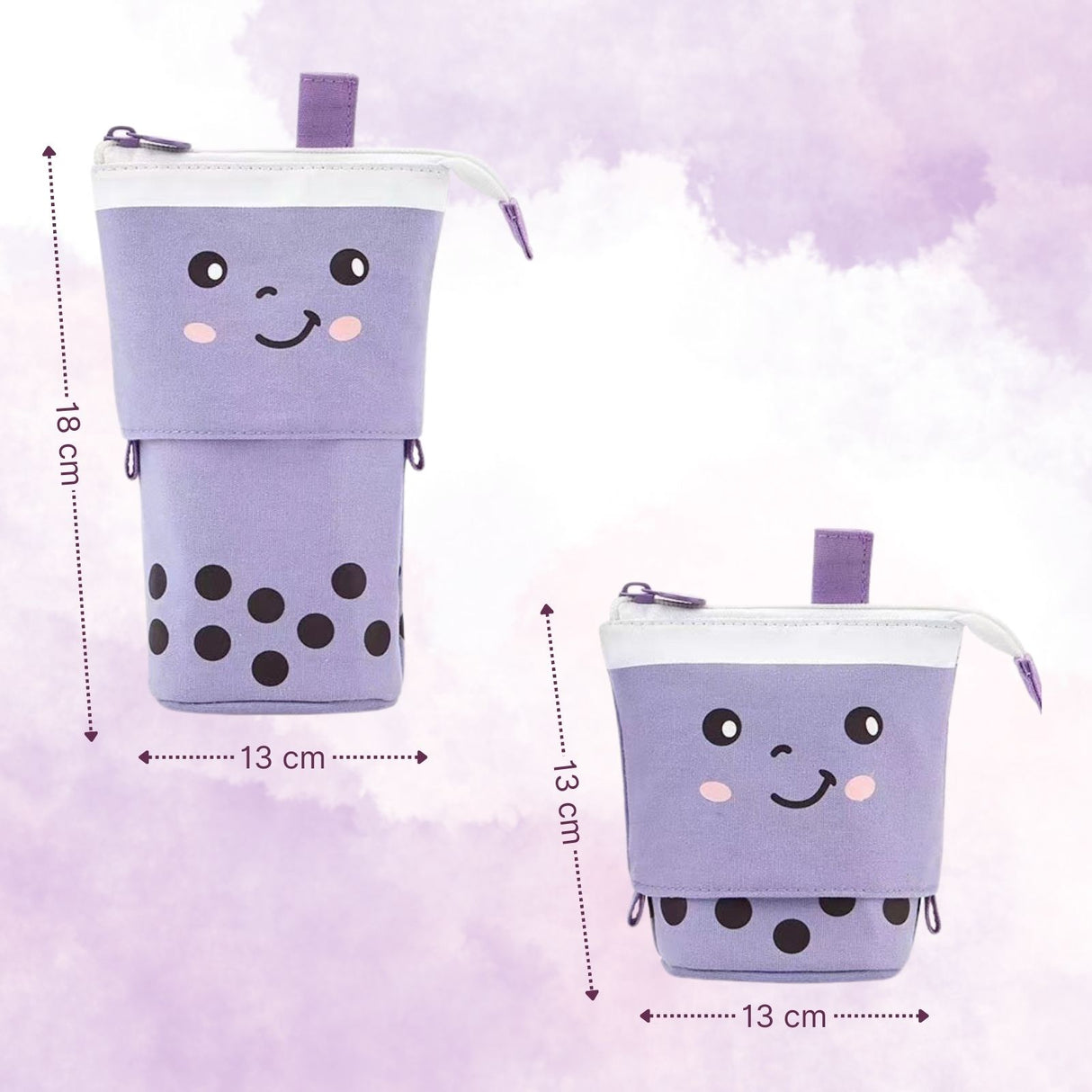 Pop Up-Stiftehalter Stehendes Federmäppchen Verstellbares Schlamperetui