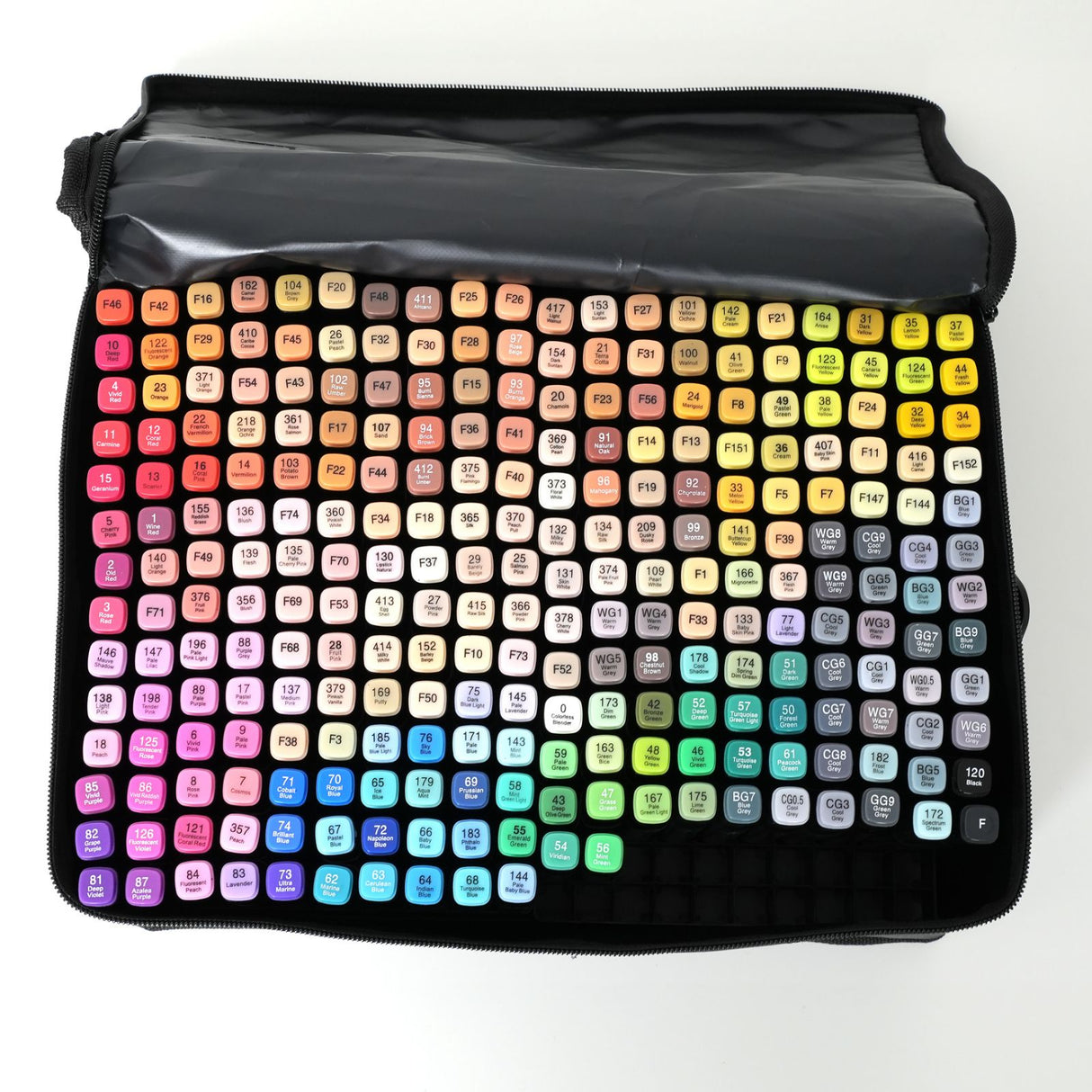 262-tlg. Set Dual Marker Doppelspitz-Filzstifte Doppelseitige Stifte Twin Marker