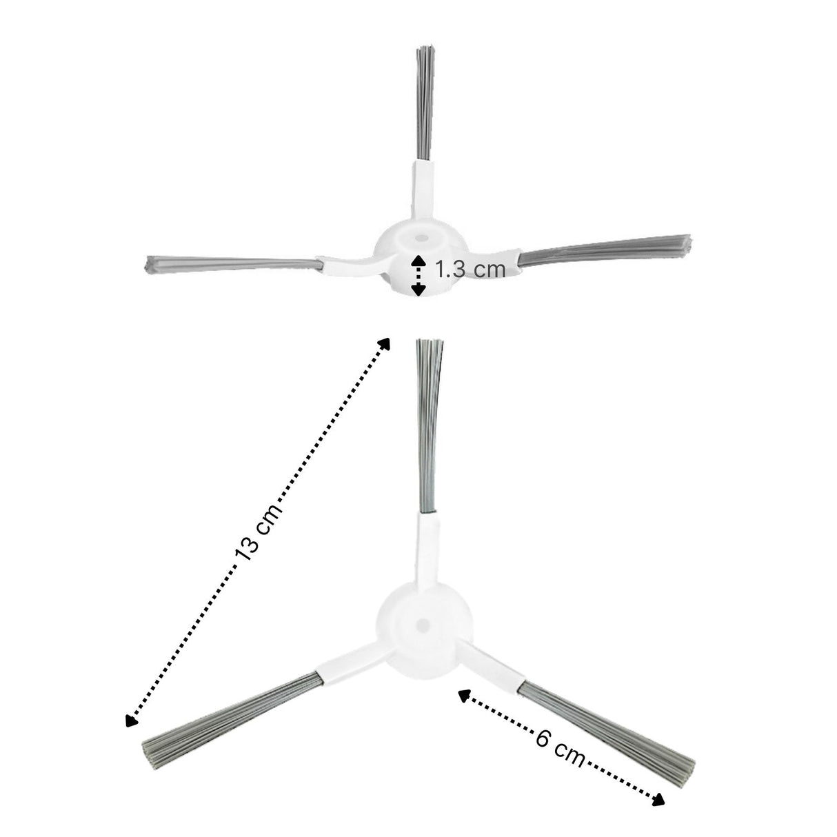 Alternative Seitenbürsten zu Xiaomi Dreame Bot L10s L10 Ultra L20 Ultra