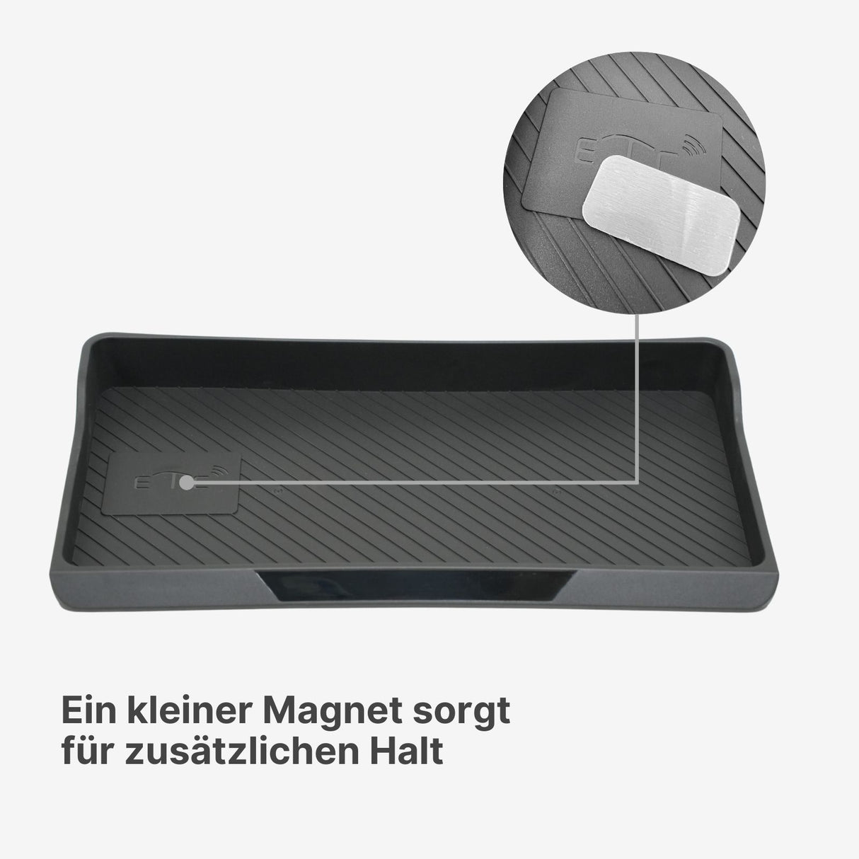 Alternative Aufbewahrungsbox Organizer für Tesla Model 3 Y hinter Bildschirm