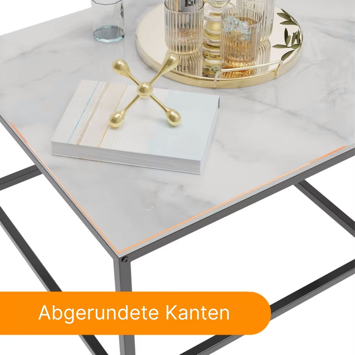 2er Set Couchtisch Wohnzimmertisch Beistelltisch Satztisch Kaffeetisch