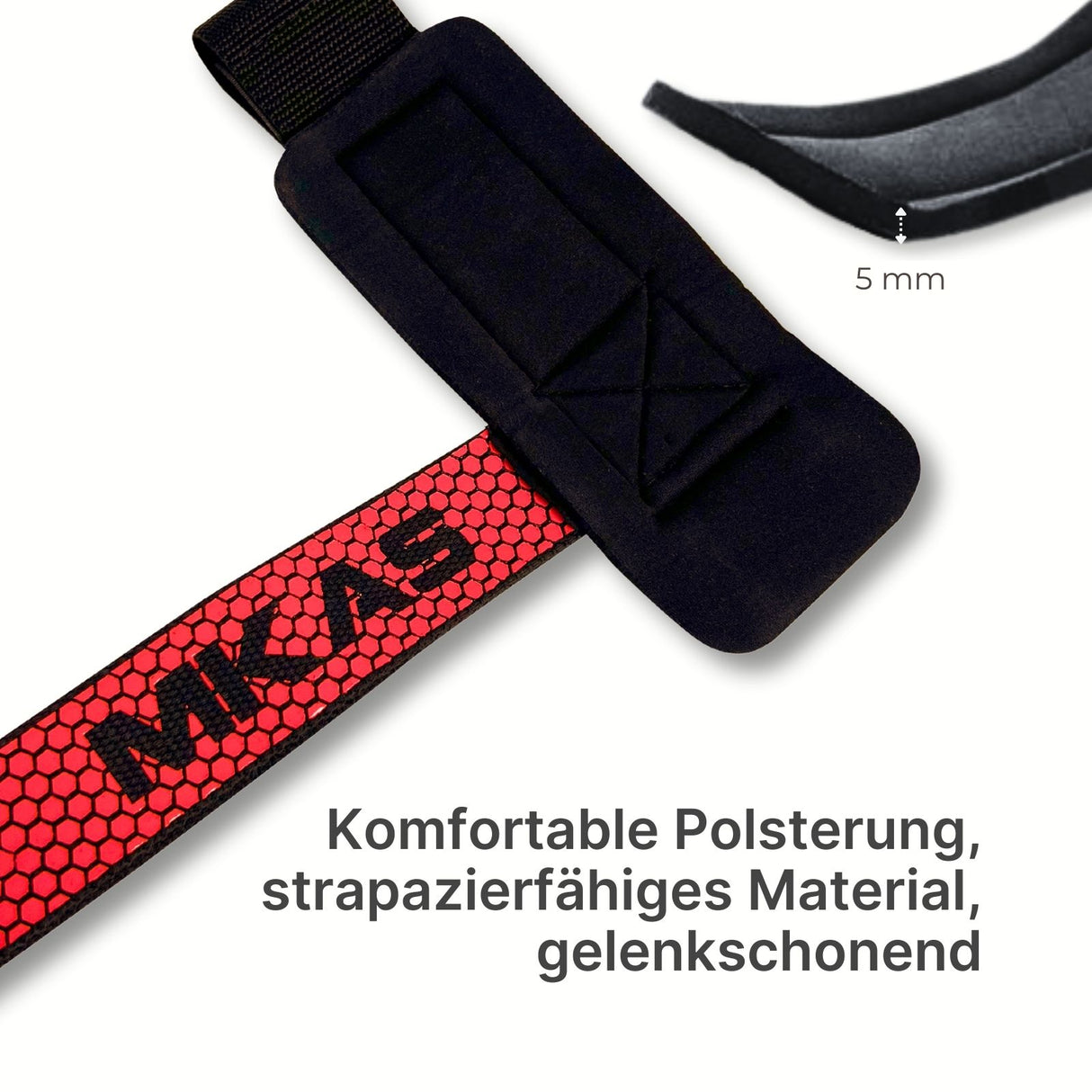 Powerlifting-Strap Handgelenkstrap Zughilfe Handgelenkbandage