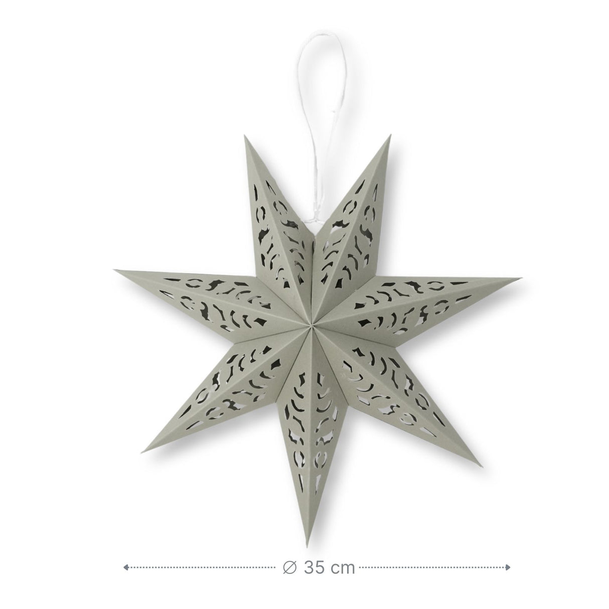 LED Beleuchtung Faltstern Weihnachtsstern Leuchtstern Hanging Star Laterne