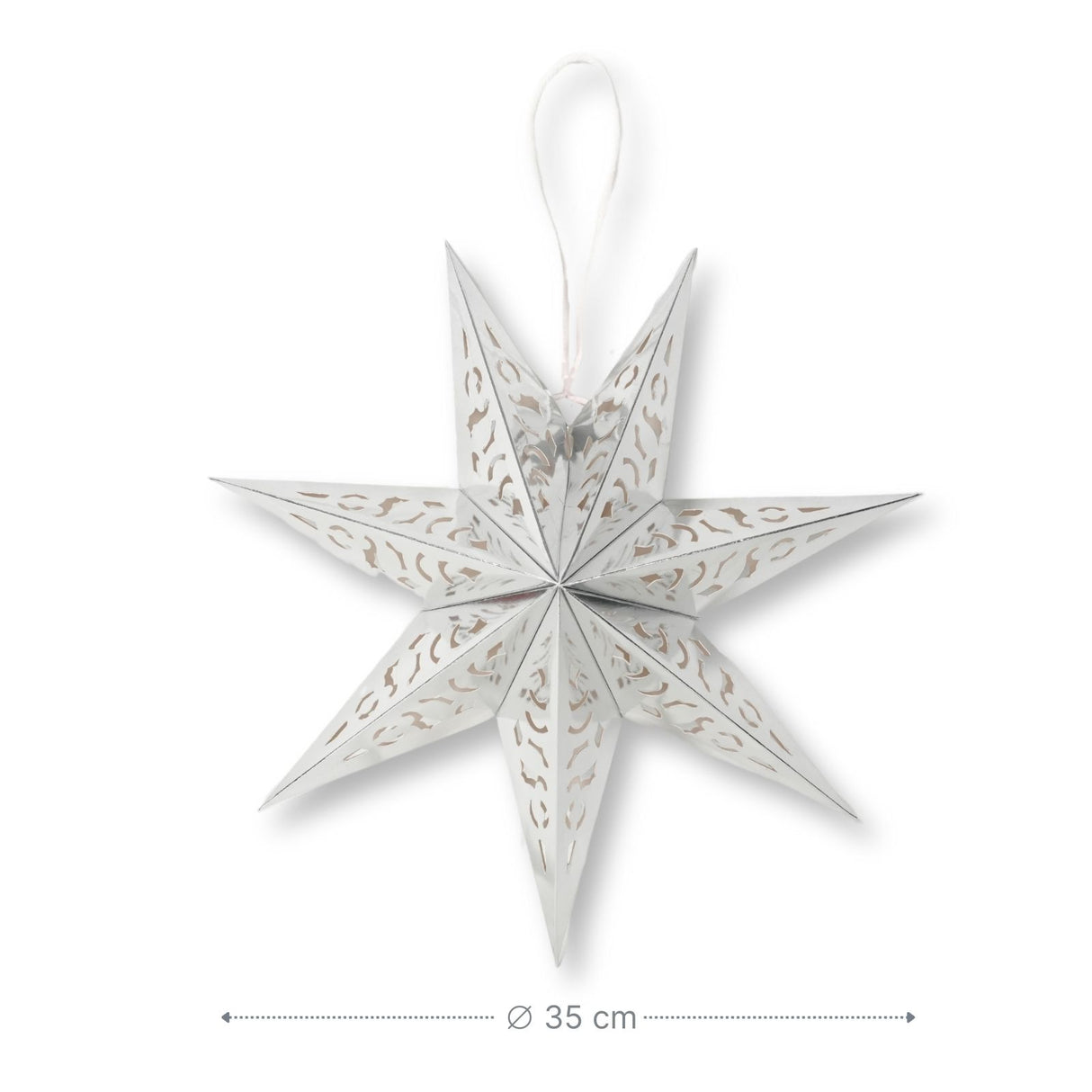 LED Leuchtstern Hanging Star Laterne Beleuchtung Faltstern Weihnachtsstern