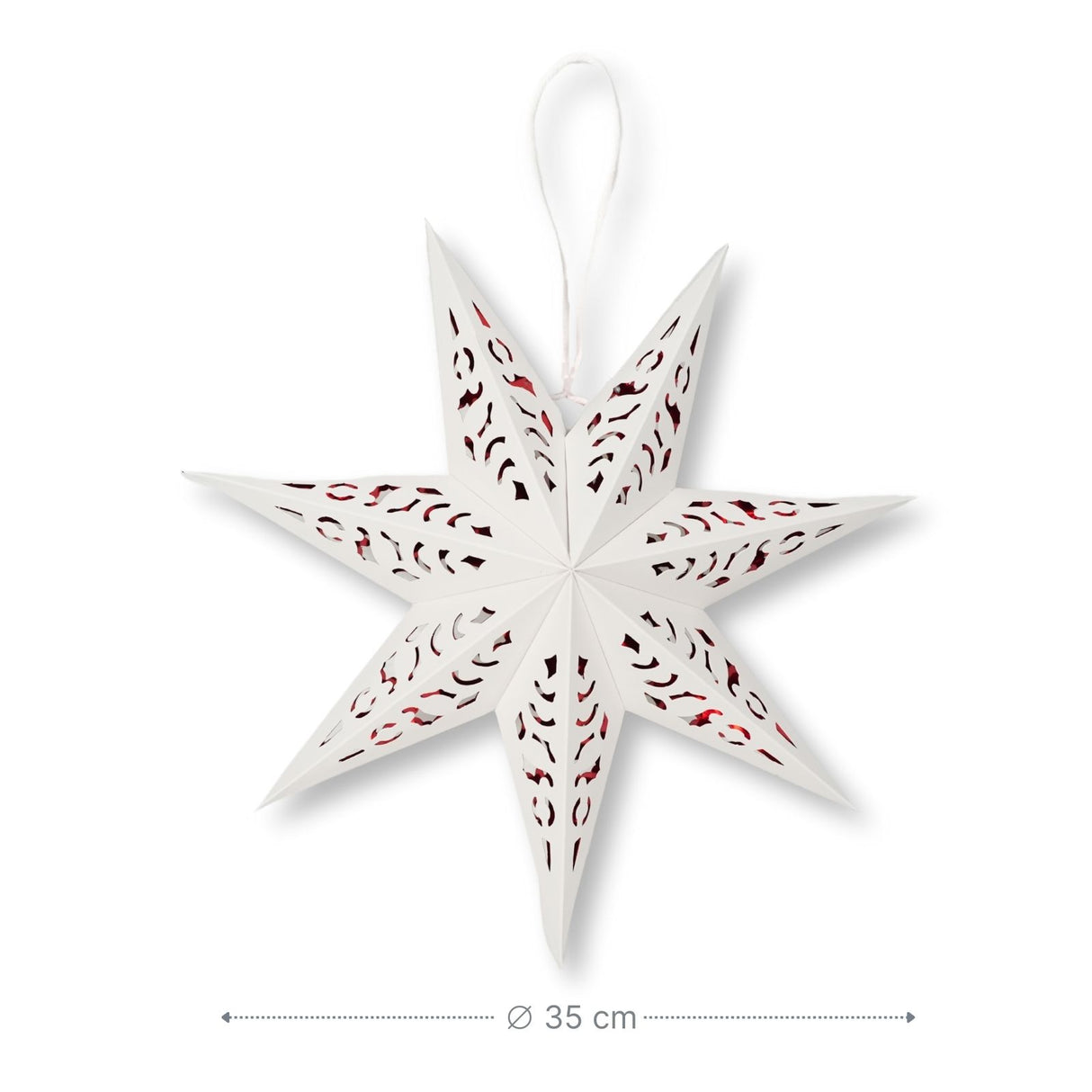 LED Weihnachtsstern Hanging Star Laterne Beleuchtung Leuchtstern Faltstern