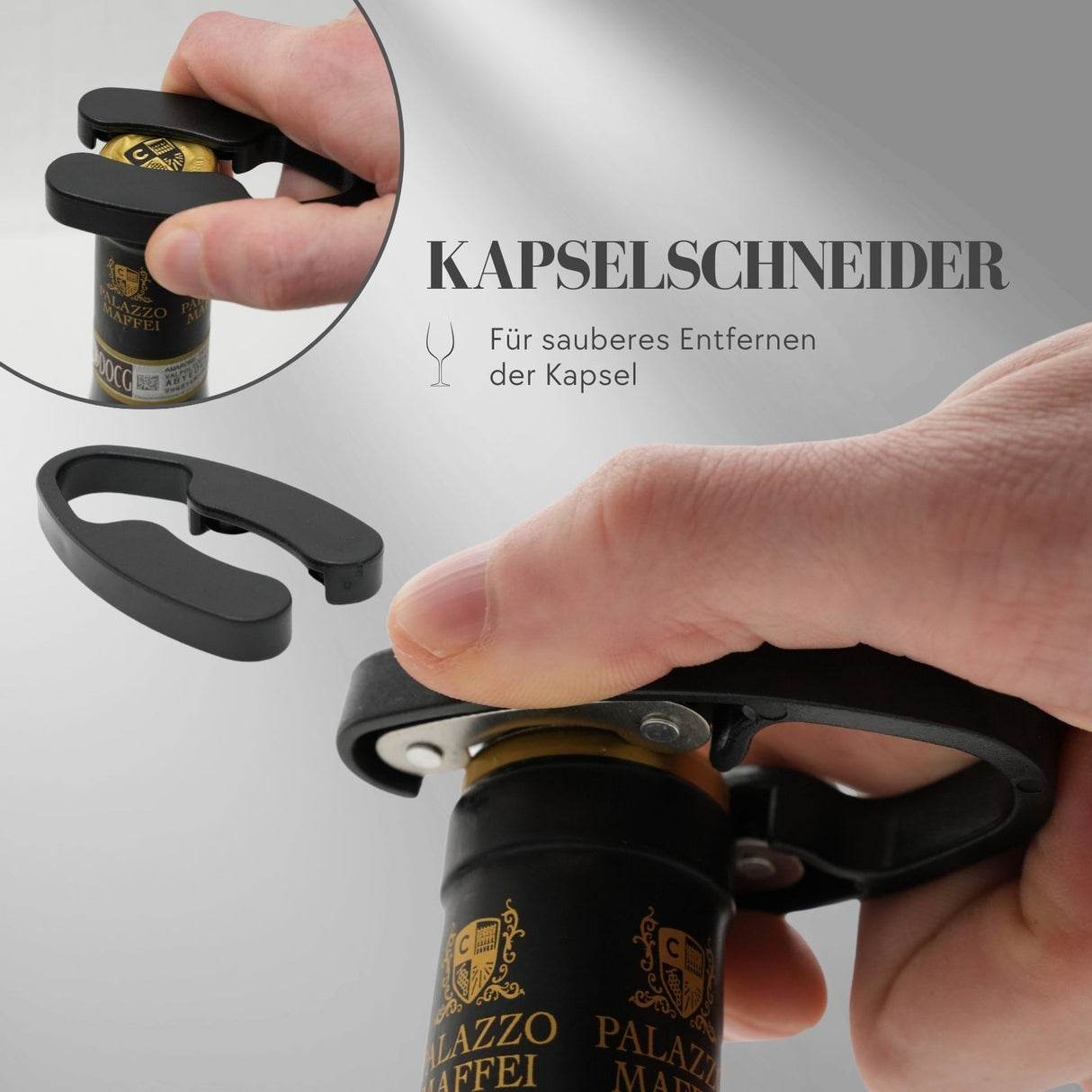 Flaschenöffner-Set Weinöffner Weinausgiesser Korkenzieher Weinstopper