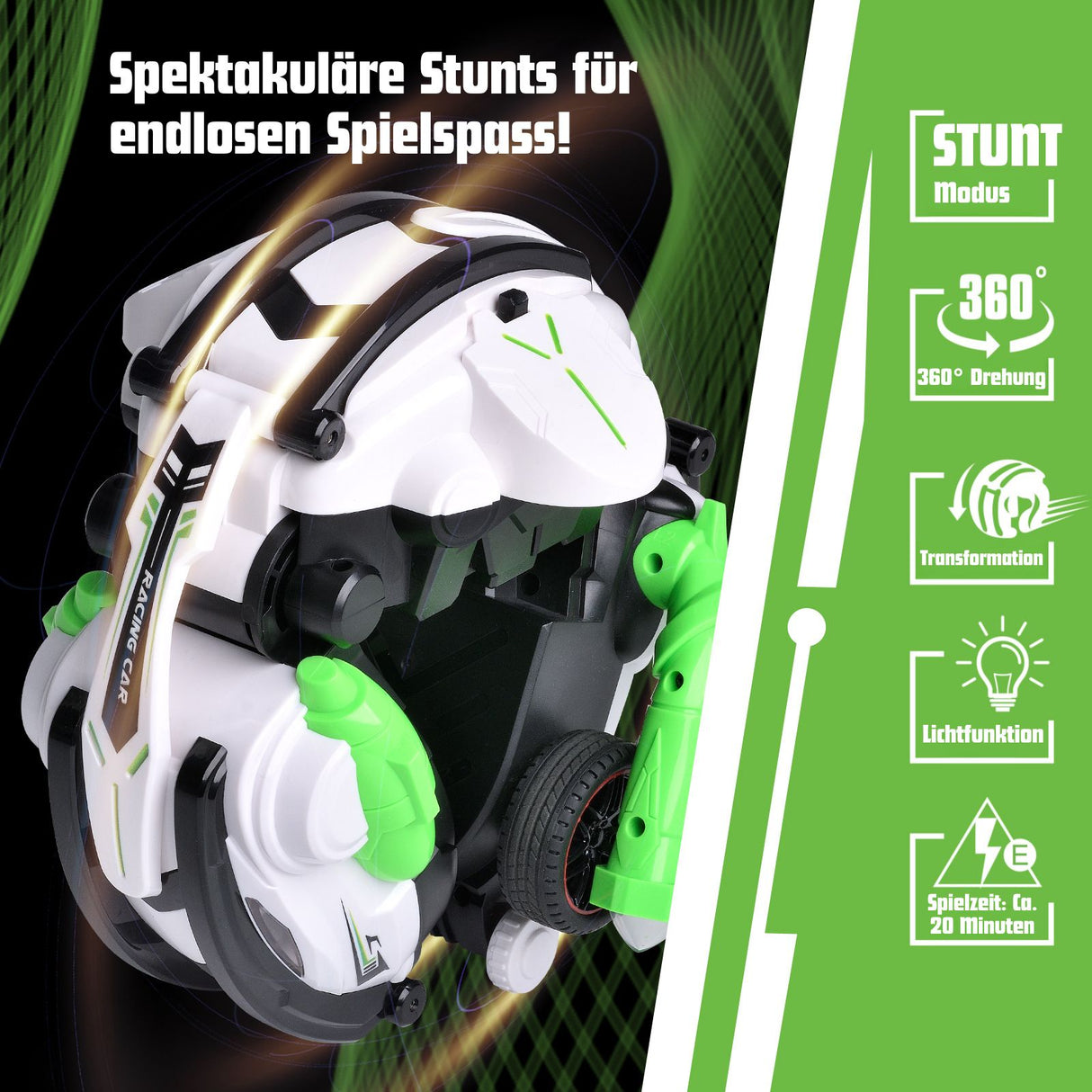 RC Stunt Car Ferngesteuertes Auto Stunt-Auto Rennauto Spielzeugauto