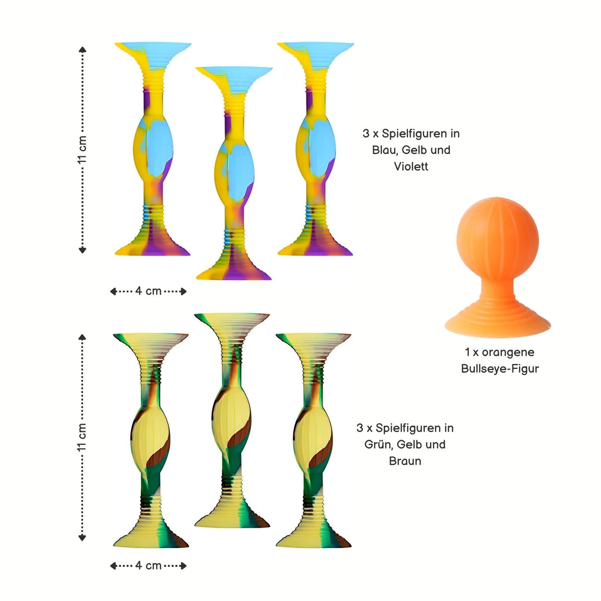 Silikon-Dartpfeile Saugnapf-Darts Pop-Darts Dartspiel Wurfspiel