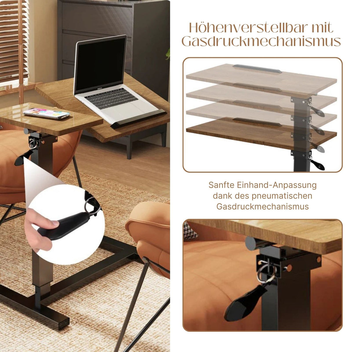 Laptoptisch Notebooktisch Notebookständer Beistelltisch Mehrzwecktisch