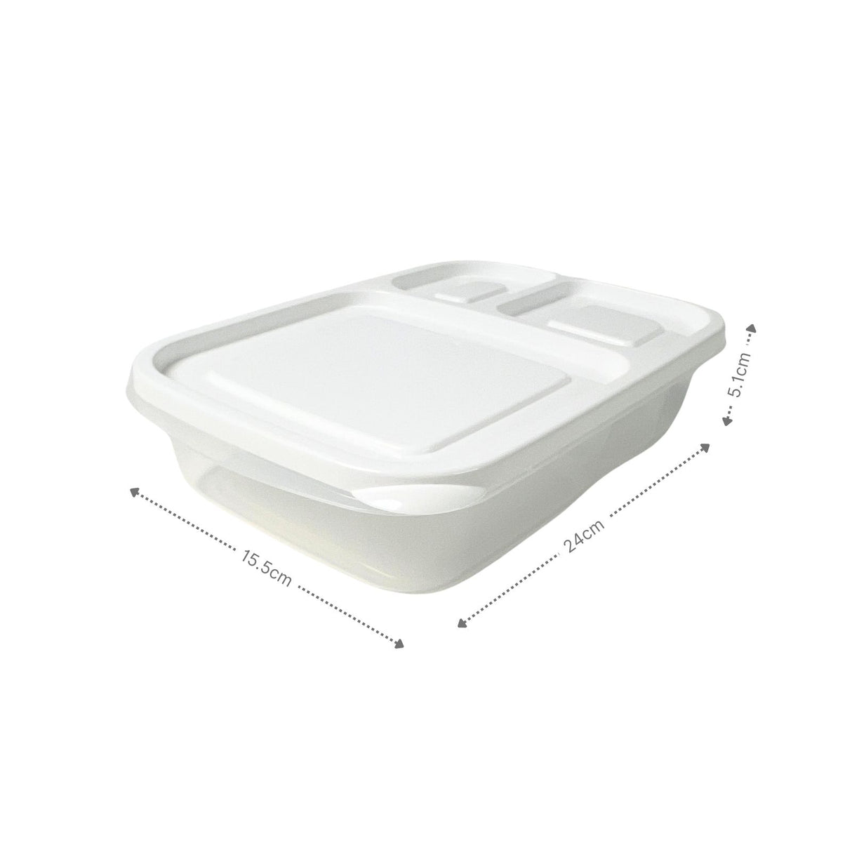 Aufbewahrungsbox Lunchbox Vorratsdose Meal-Prep Box Frischhaltedose