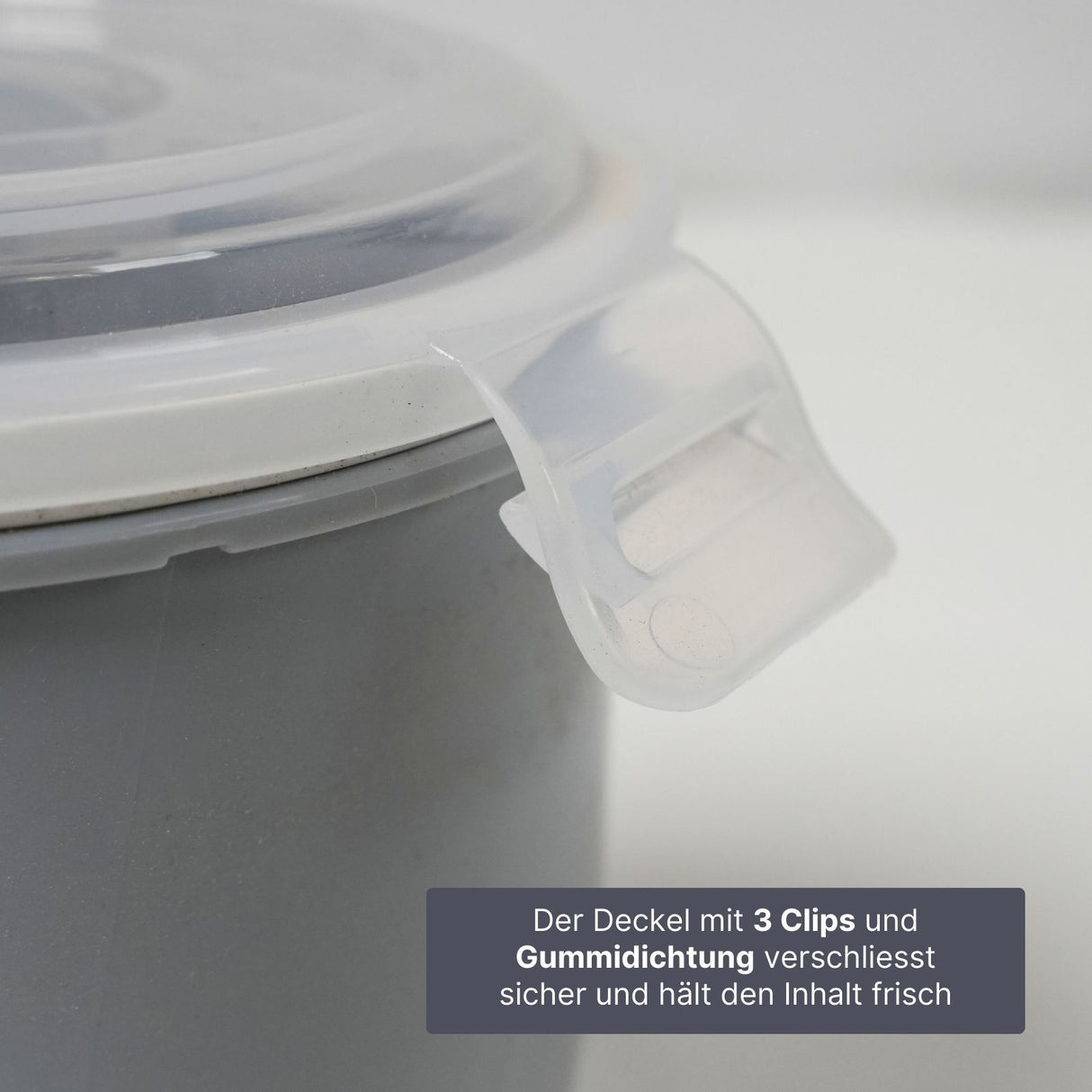 Mikrowellen-Tasse mit Henkel Mikrowellen-Becher Suppen-Mug Lunchbecher