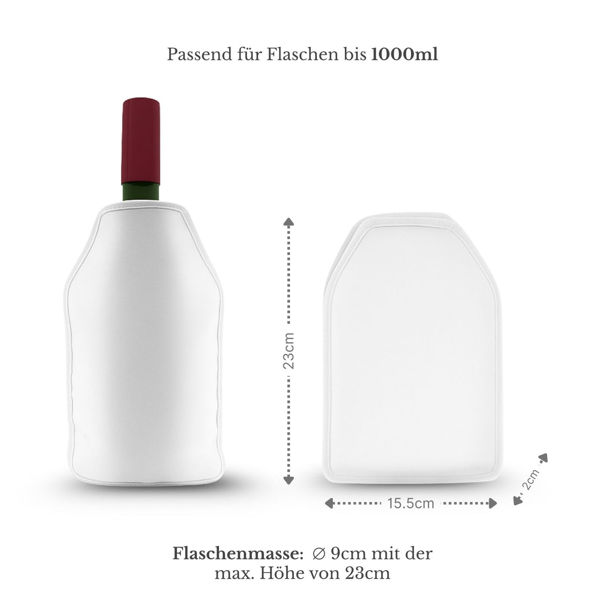 Weinflaschen-Kühler Weinkühltasche Kühltasche Weinhülle Weinkühler