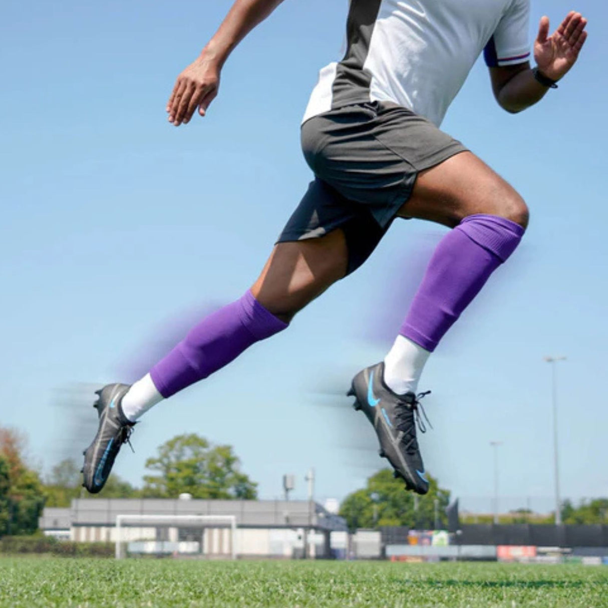 Fussballstutzen One Size Stulpen Tube Socke Röhrensocke Tubxx Violett