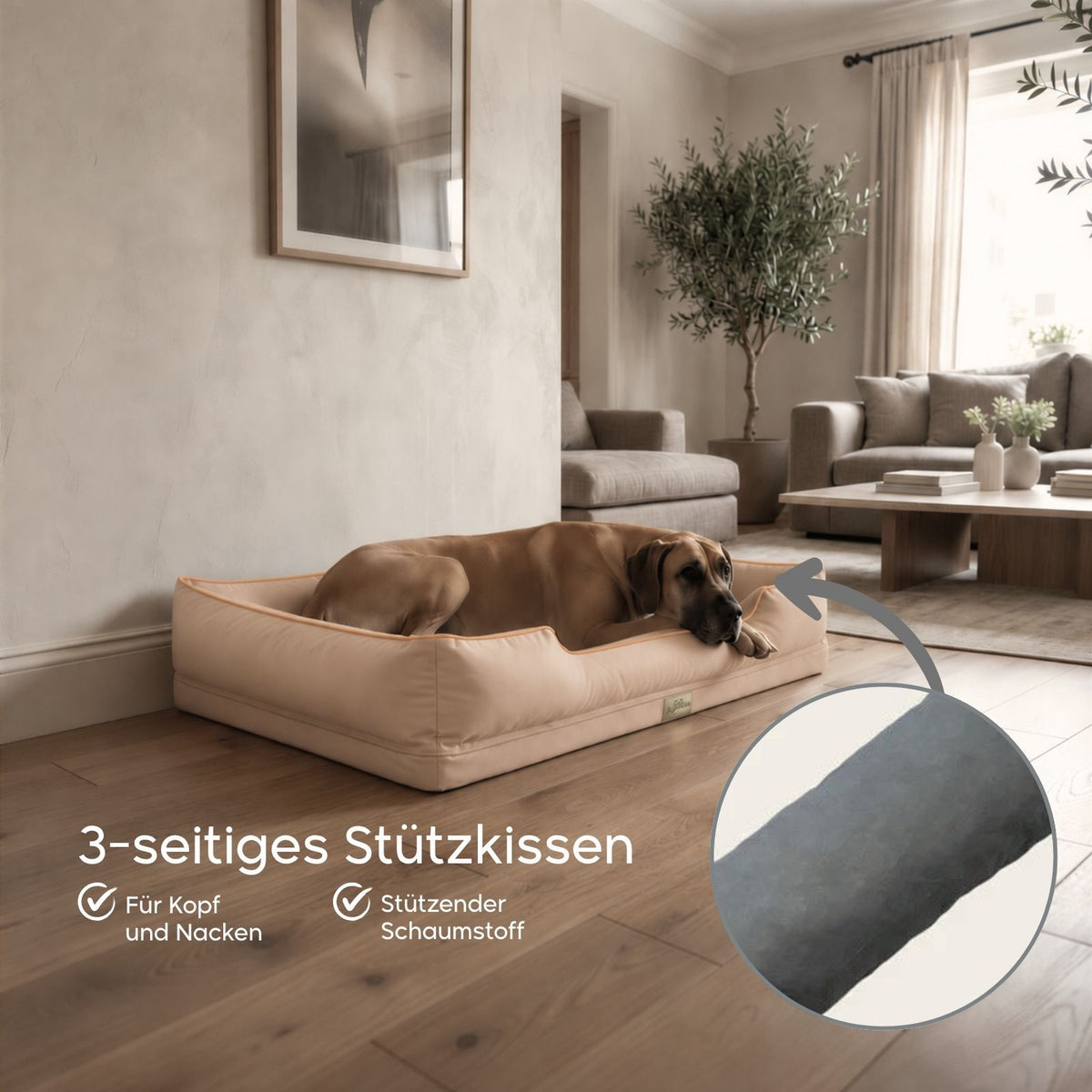 Haustierbett Grösse 3XL Hundebett Kuschelbett Liegeplatz Schlafplatz