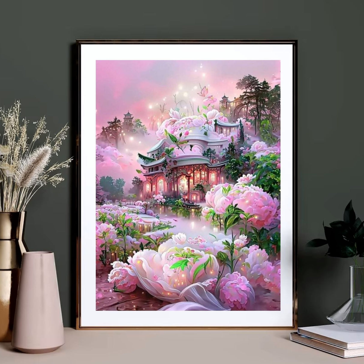 DIY-Diamond Painting Strasssteinbild Diamantgemälde Diamantmalerei Bastelset