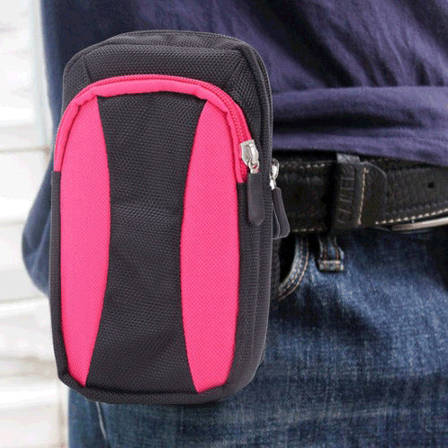 Reise Gürteltasche Bauchtasche für Smartphones Geldkarten Pink