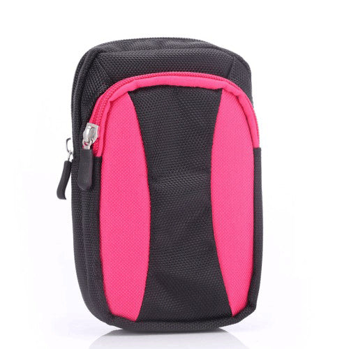 Reise Gürteltasche Bauchtasche für Smartphones Geldkarten Pink