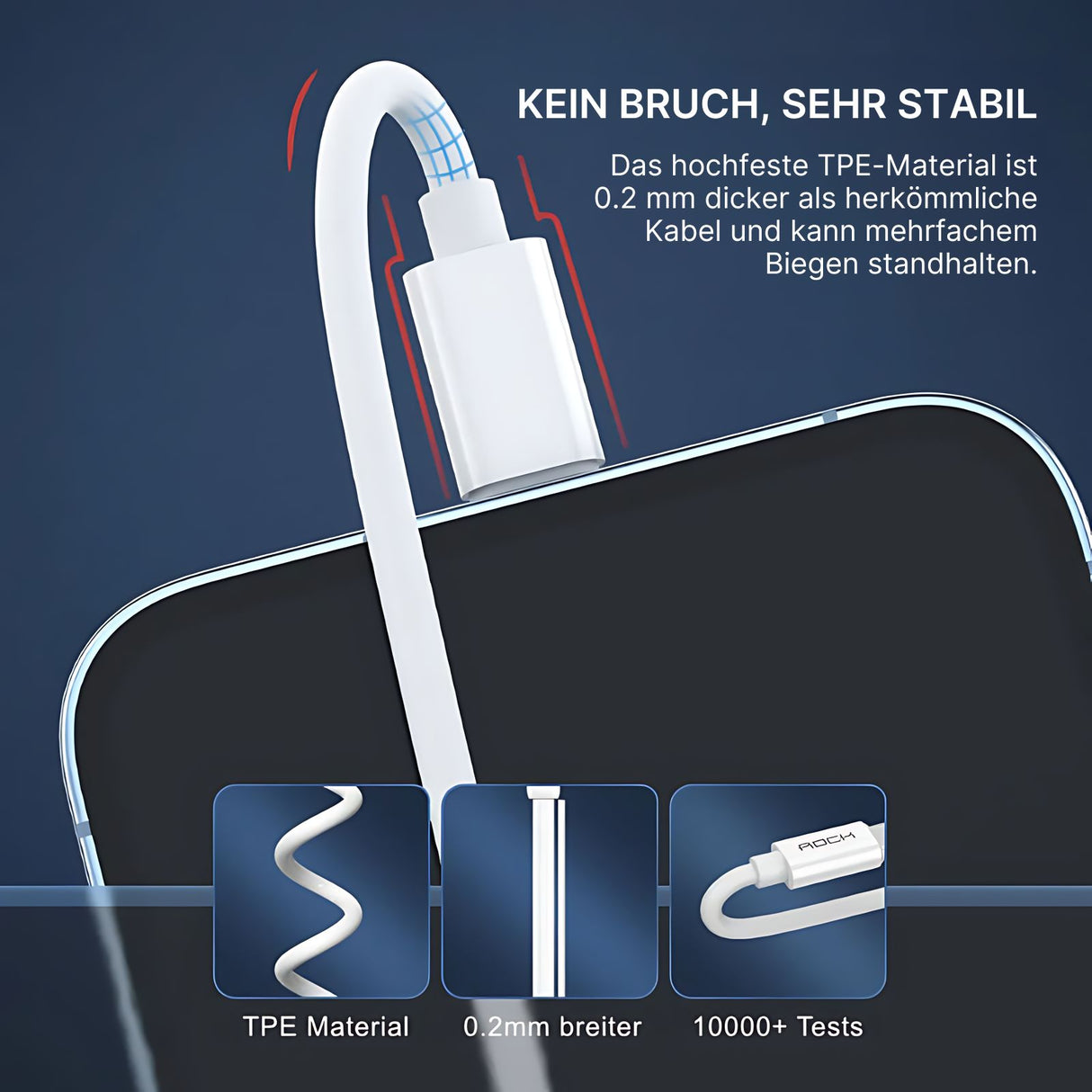 5-in-1 Kabelbox Adapter-Box USB-Etui Datenkabel-Set USB-Reisehülle