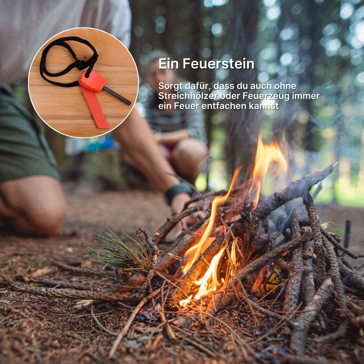 Survival-Kit Multifunktion Camping-Tools Outdoor Notfall Überlebenskit