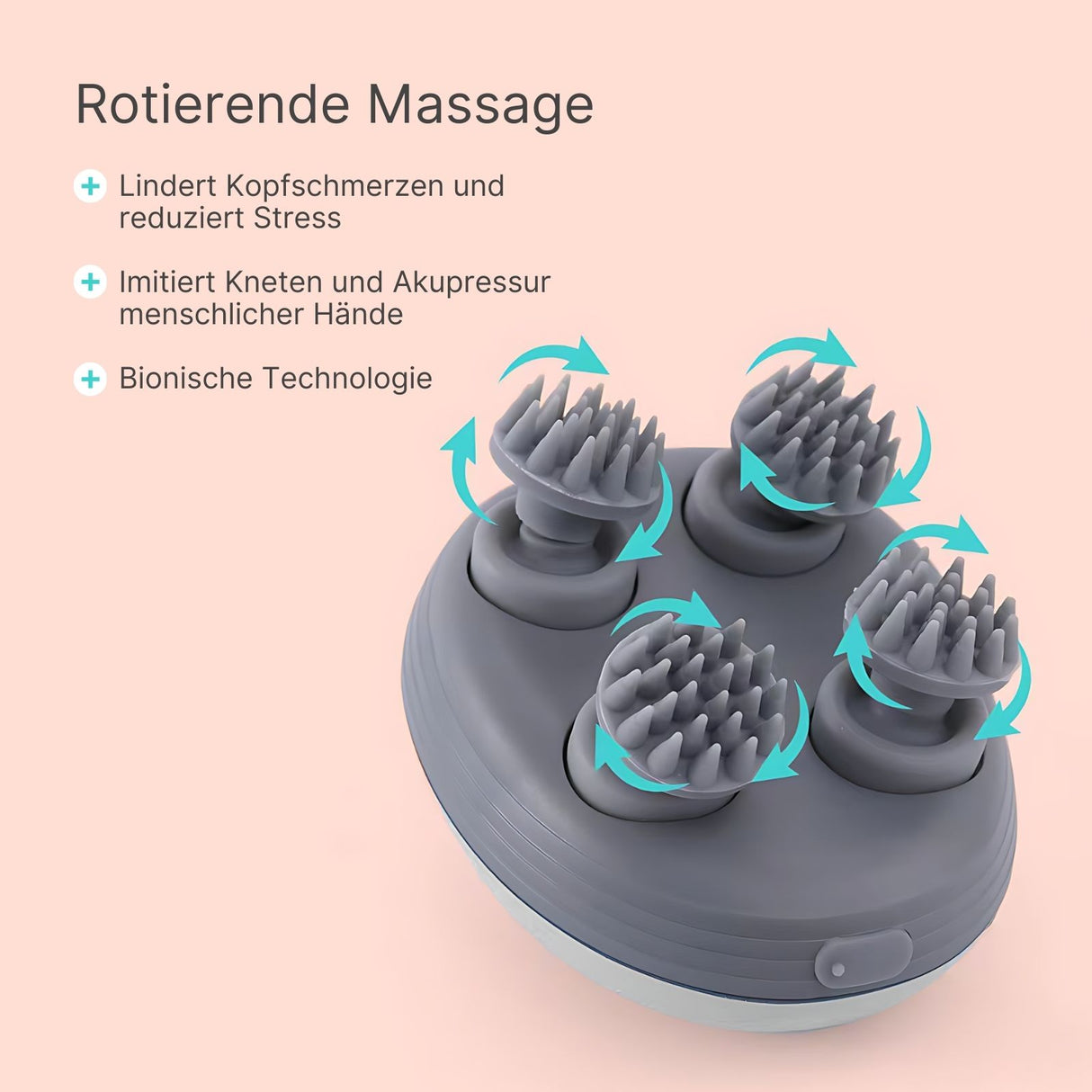 Elektrisches Massagegerät für Kopf Schultern Nacken Körper