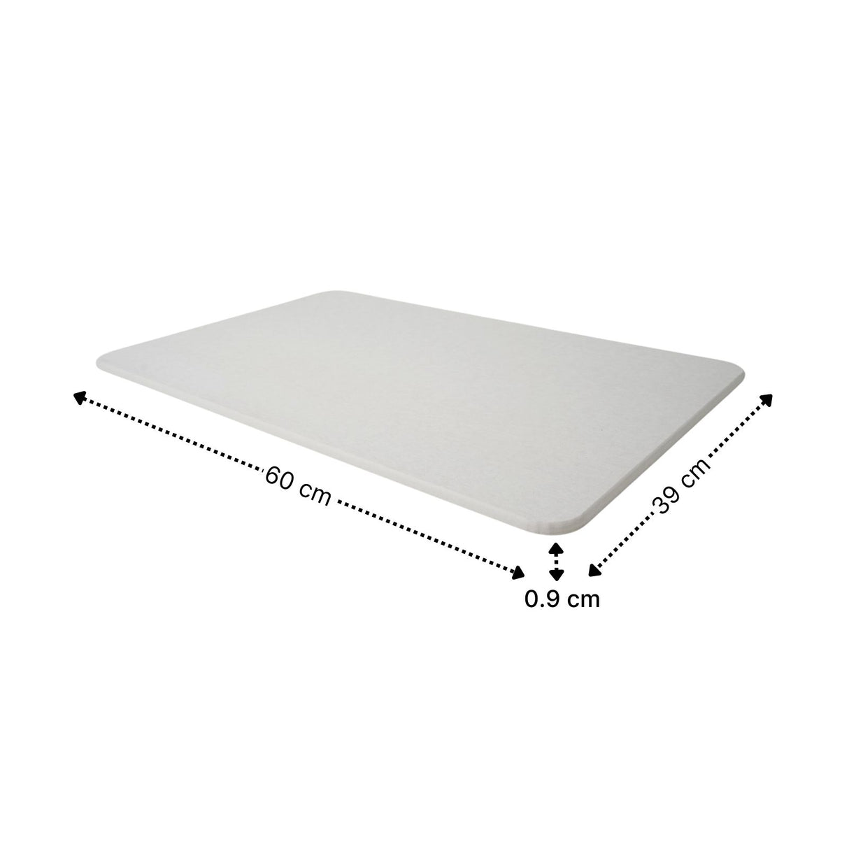 Kieselgur-Matte fürs Badezimmer Stein-Badematte Diatomit-Fussmatte Badvorleger