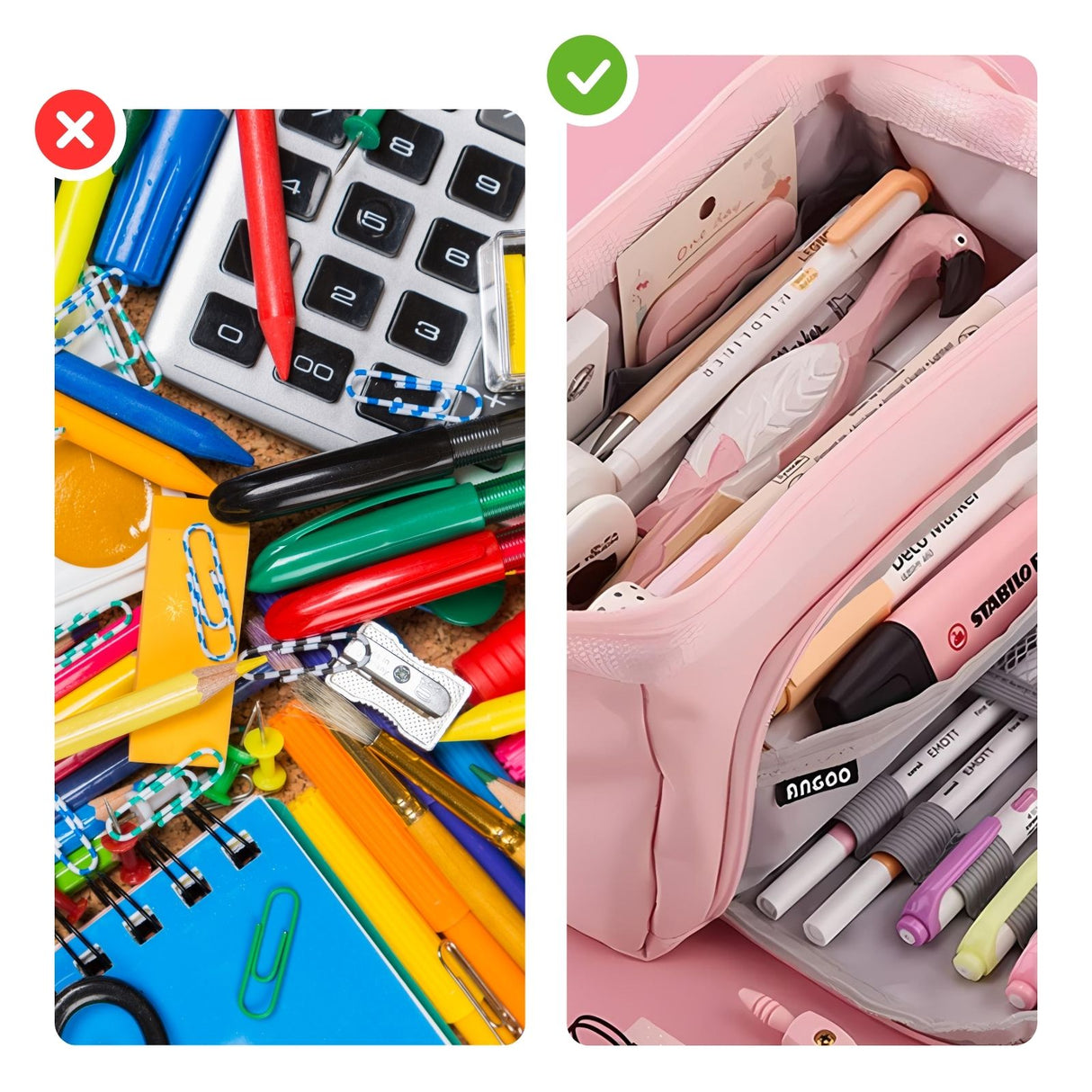 Grosse Stiftetasche Federmappe Schlamperetui Federtasche Schreibetui