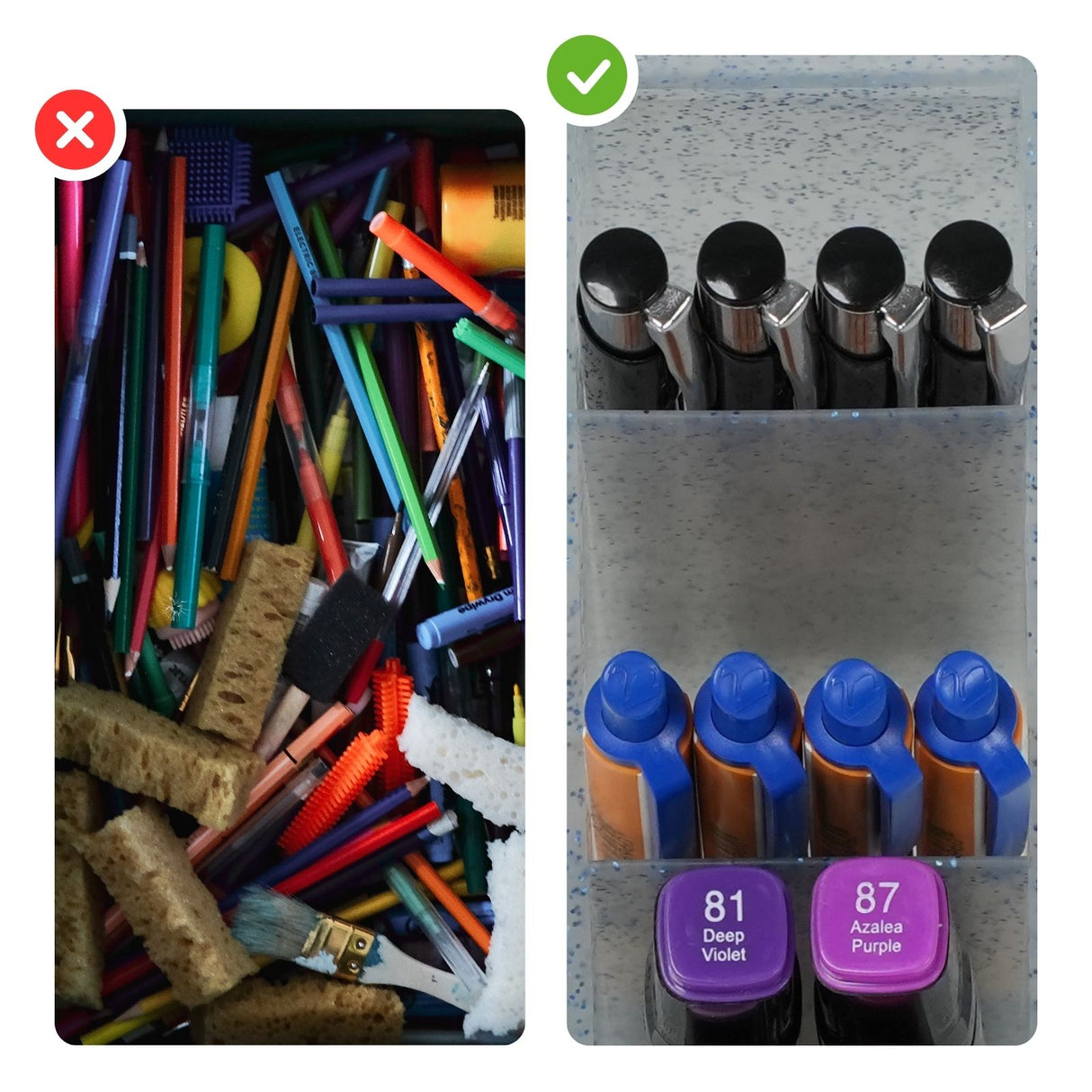 Bürotisch-Stifthalter Schreibtisch-Organizer Stiftebox Stiftaufbewahrung Pen Desk-Organizer