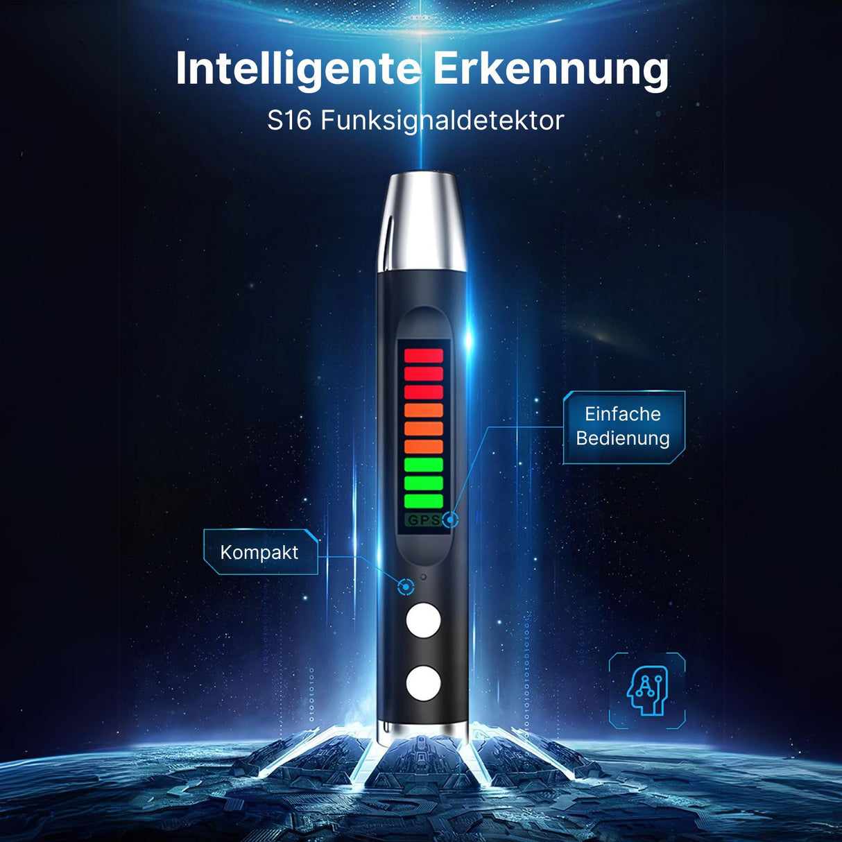 Anti-Spionage-Gerät Gerätedetektor Überwachungsfinder Aufspürgerät