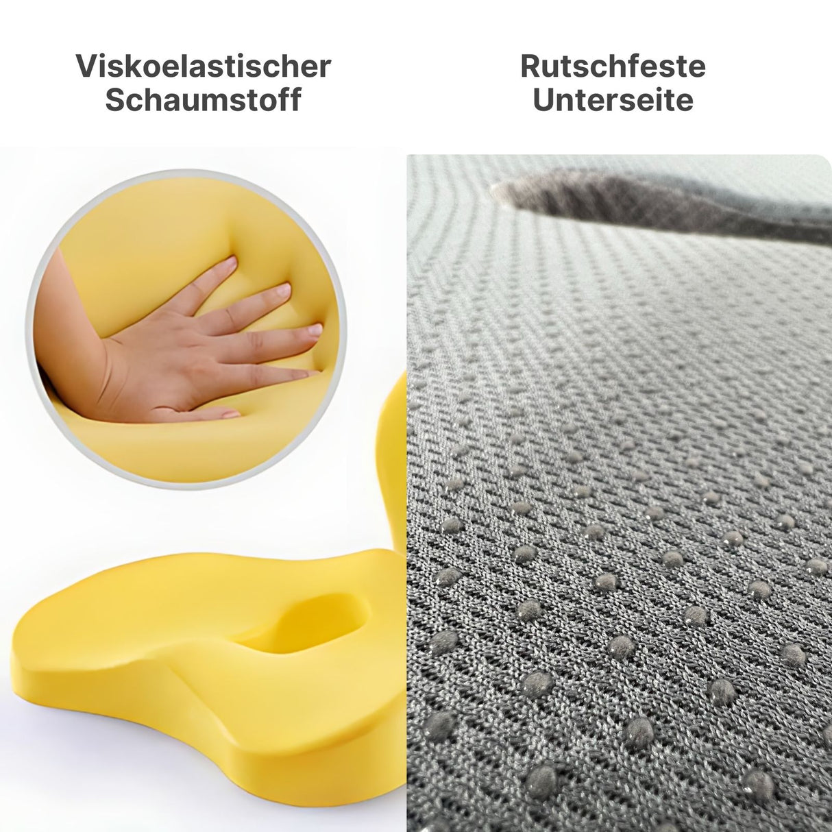 Ergonomisches Sitzkissen Memory Sitzkissen Orthopädisches Sitzkissen