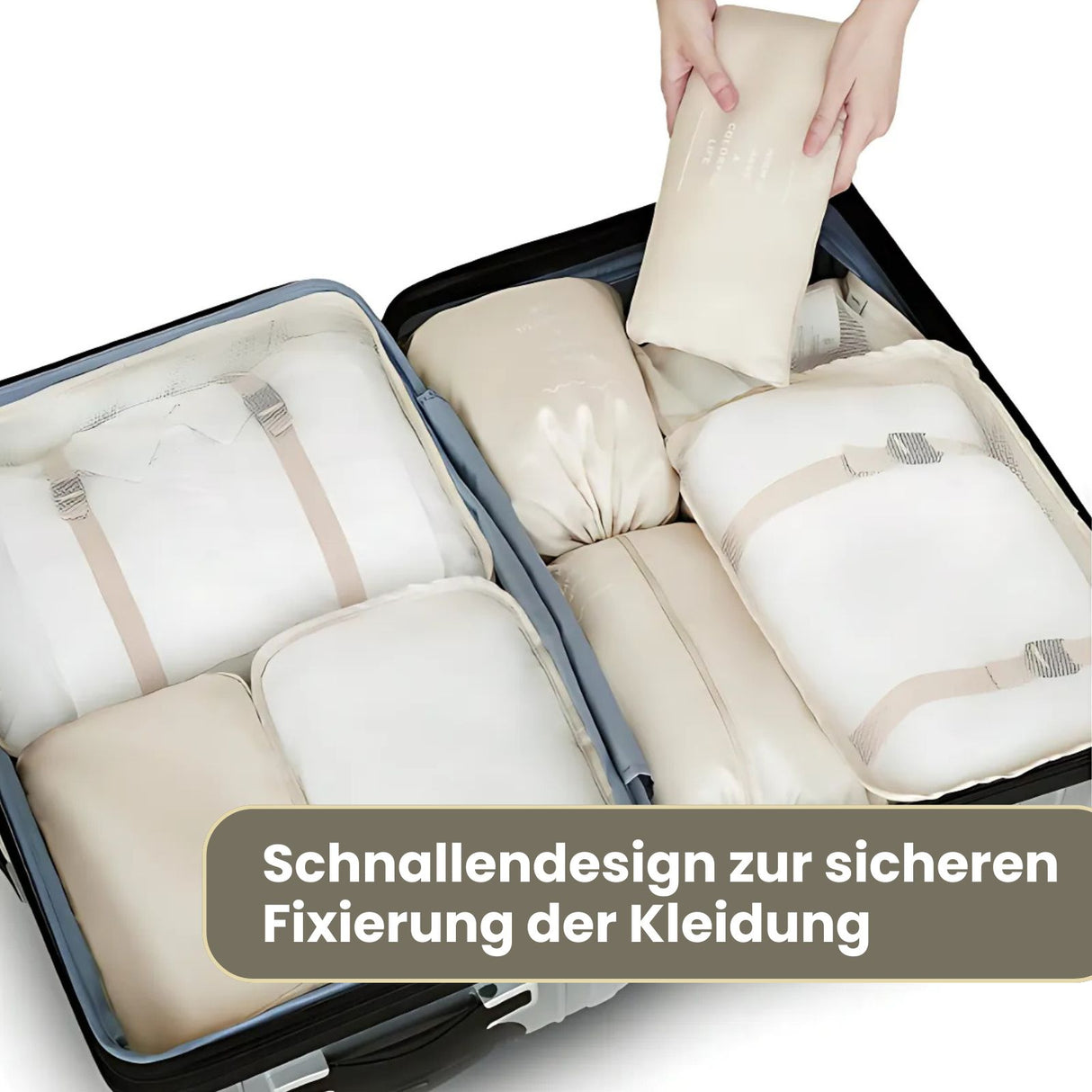 Reisebeutel Aufbewahrungsbeutel Koffer-Organizer Packsack Set