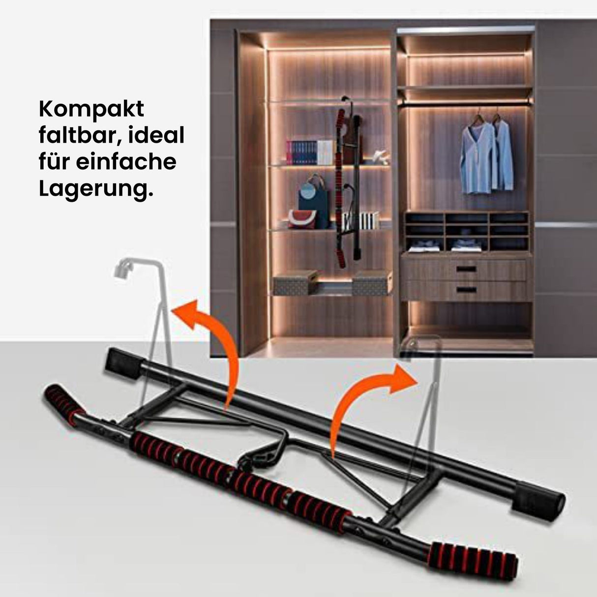 Klimmzugstange Pull-up-Bar Fitnessstange Trainingsstange Fitnessbügel