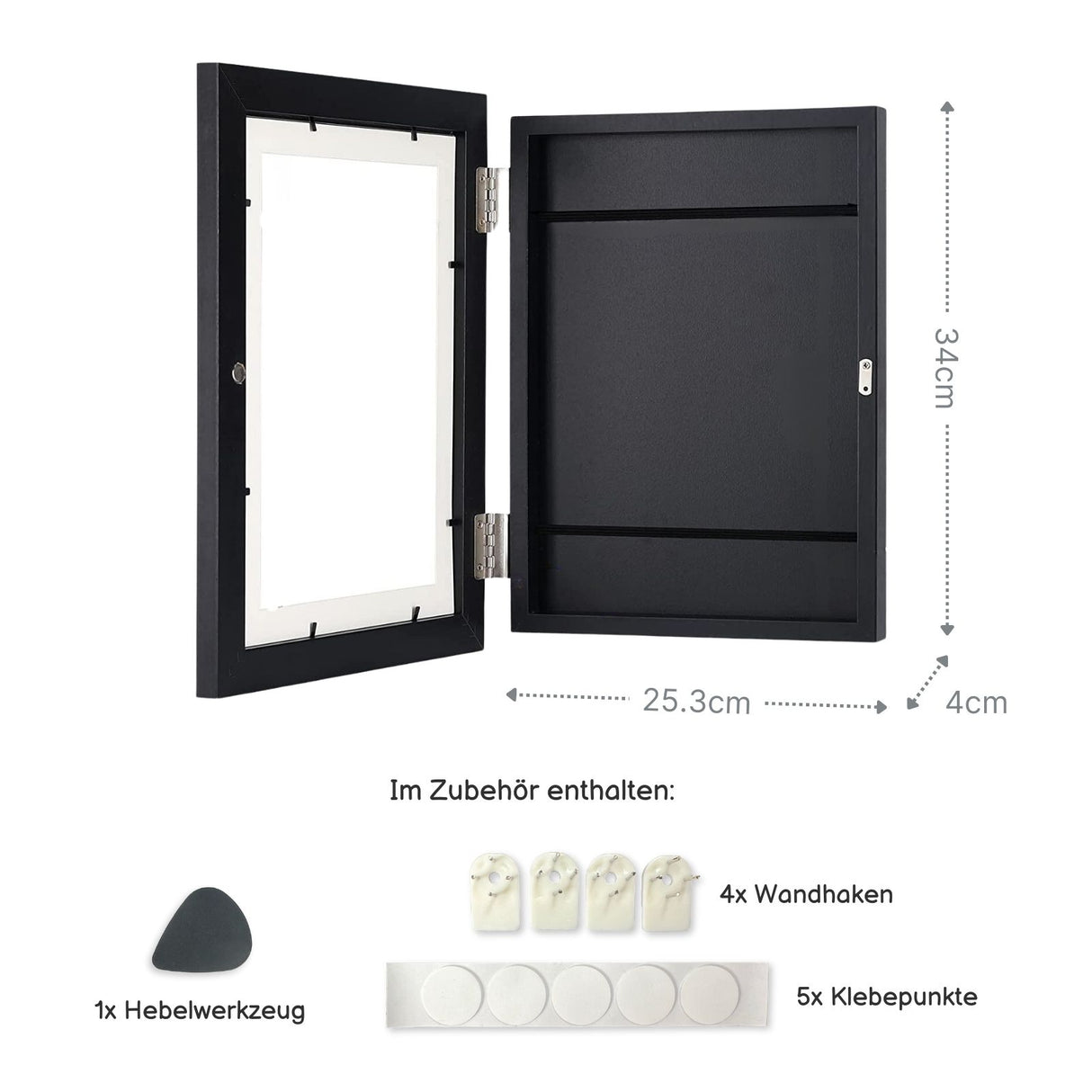 Bilderrahmen Flip Fotorahmen A4 Kunstrahmen Bildhalter Wandrahmen