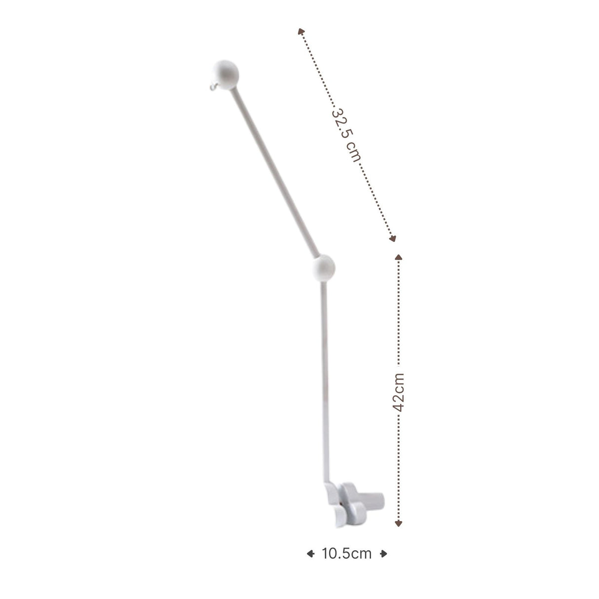 Mobile Halterung Babybett Wolken Glockenhalter Spieluhr Arm