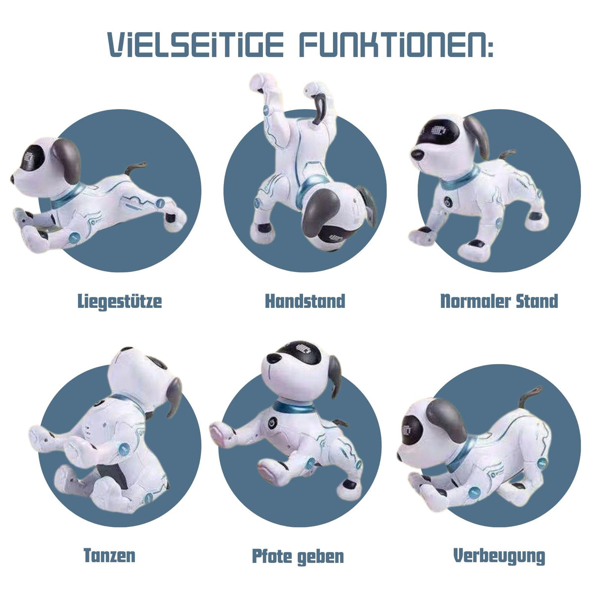 Stunt Dog Roboterhund Ferngesteuerter Spielzeug-Roboter Kinderspielzeug