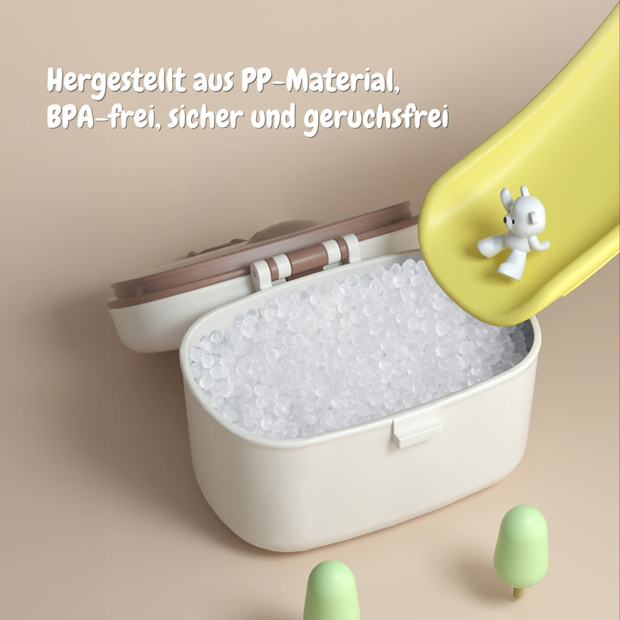 Baby-Milchpulverbox Milchpulverspender Aufbewahrungsbox Lebensmittelbox Behälter