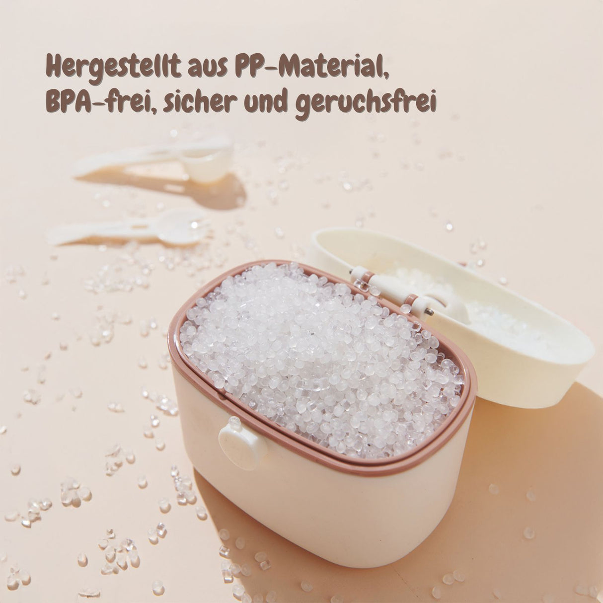 Baby-Milchpulverbox Lebensmittelbox Milchpulverspender Aufbewahrungsbox Behälter