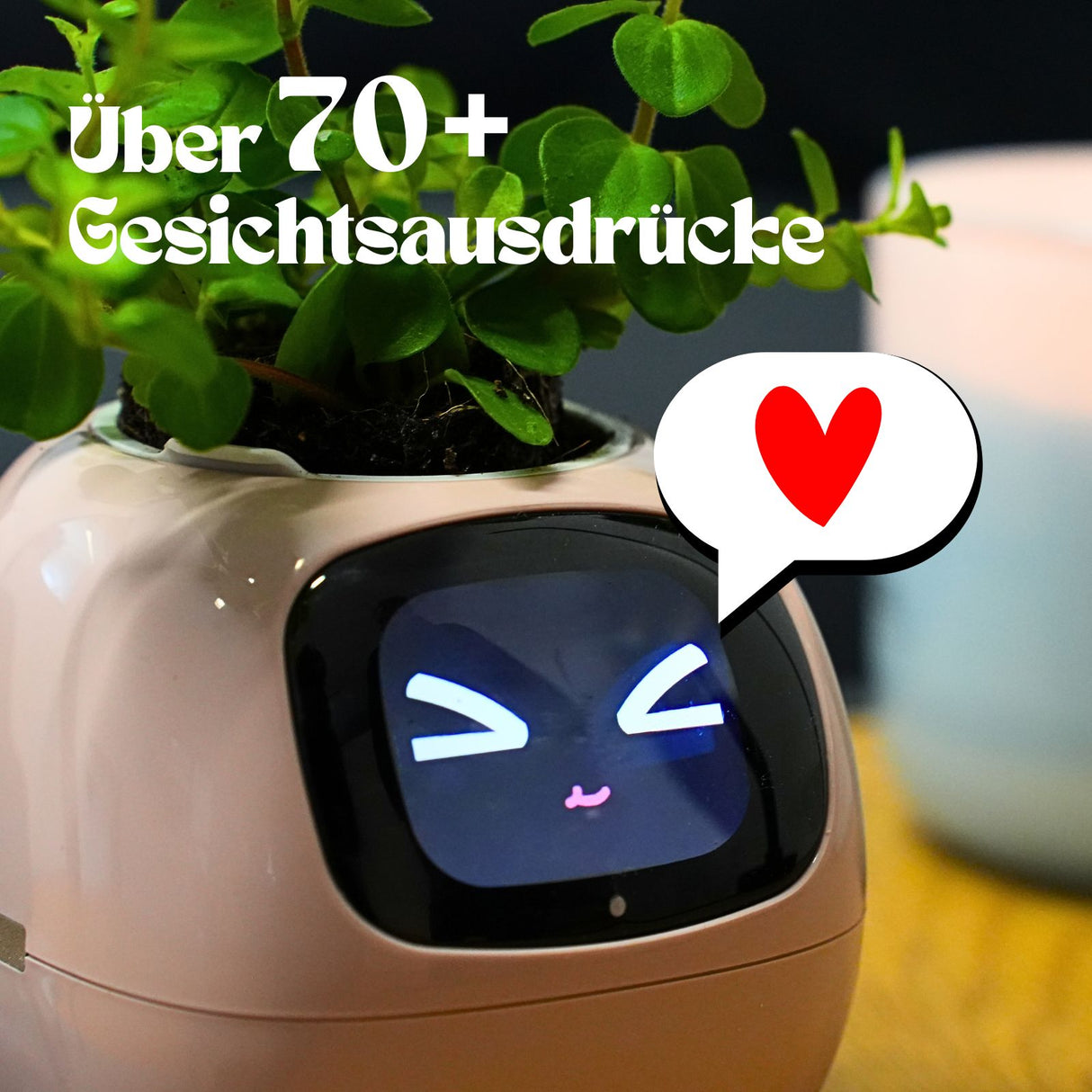 Smarter Blumentopf USB-Pflanzenübertopf Elektronischer Blumentopf Smart Plant Pot Ivy Smart Planter