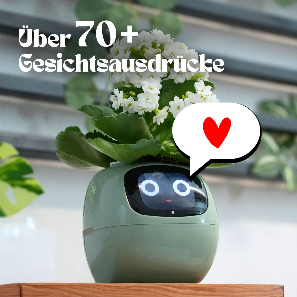 Smart Plant Pot Elektronischer Blumentopf USB-Pflanzenübertopf Smarter Blumentopf Ivy Smart Planter