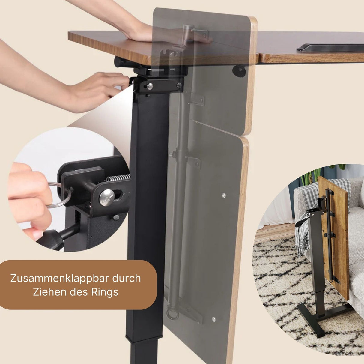 Laptoptisch Notebooktisch Notebookständer Beistelltisch Mehrzwecktisch