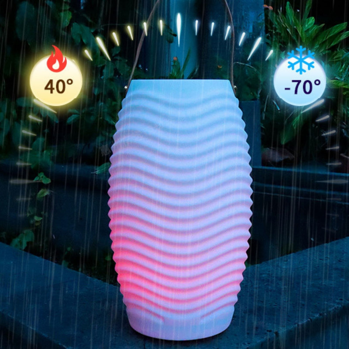 LED-Getränkekühler mit Lautsprecher Bluetooth-Flaschenkühler