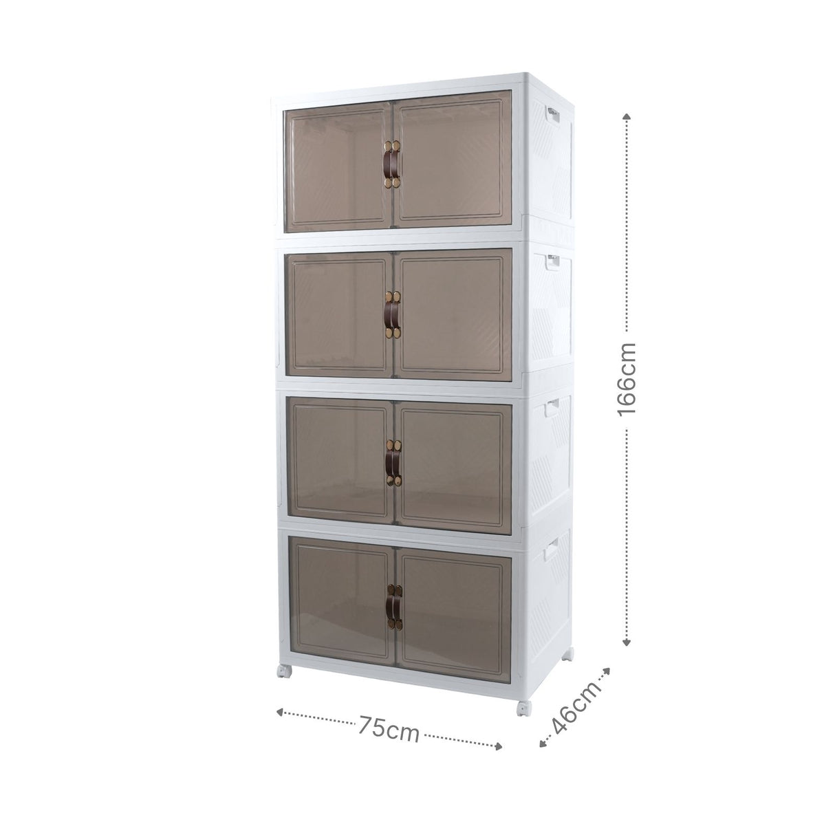Modul-Set 75 Vorratsschrank Faltbox 1 Basis 3 Erweiterungen