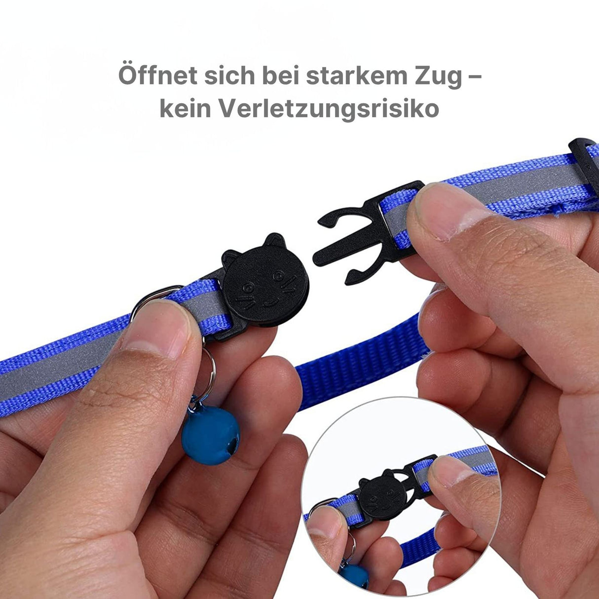 Hundehalsband mit Airtag-Halterung Halsband Katzenhalsband