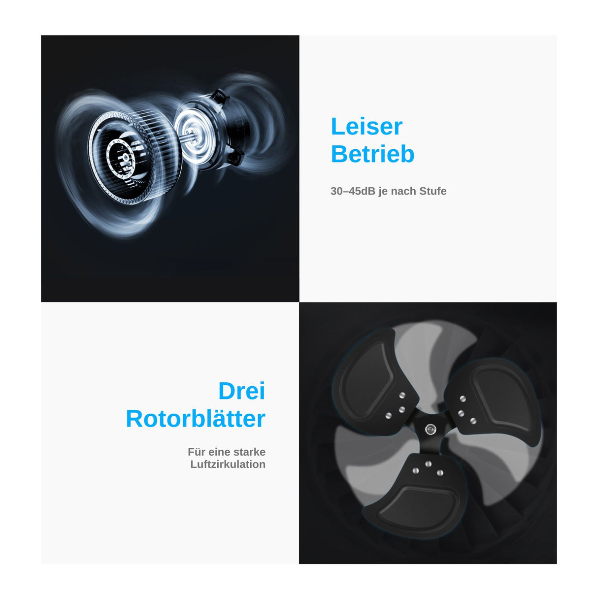 Bodenventilator Standventilator Tischventilator Gebläse Ventilator